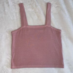 Baby Pink Ribbed Soft & Sexy Tank Top